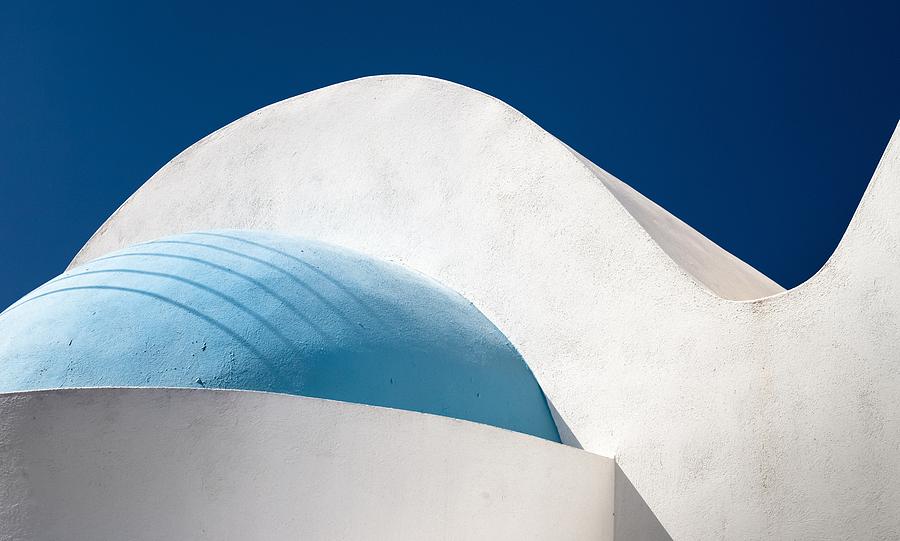 Architecture Photograph - Santorini Abstract by Bjoern Kindler