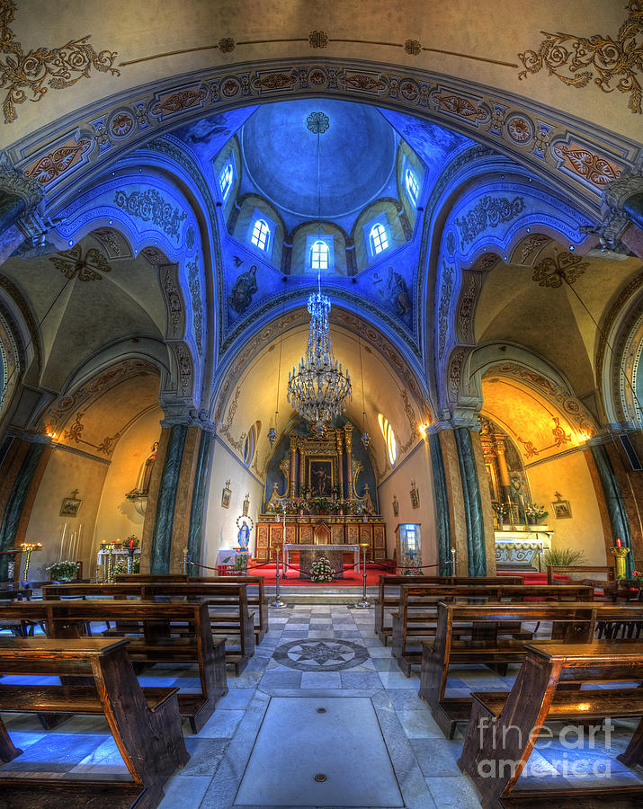 Santorini Cathedral  Photograph by Yhun Suarez