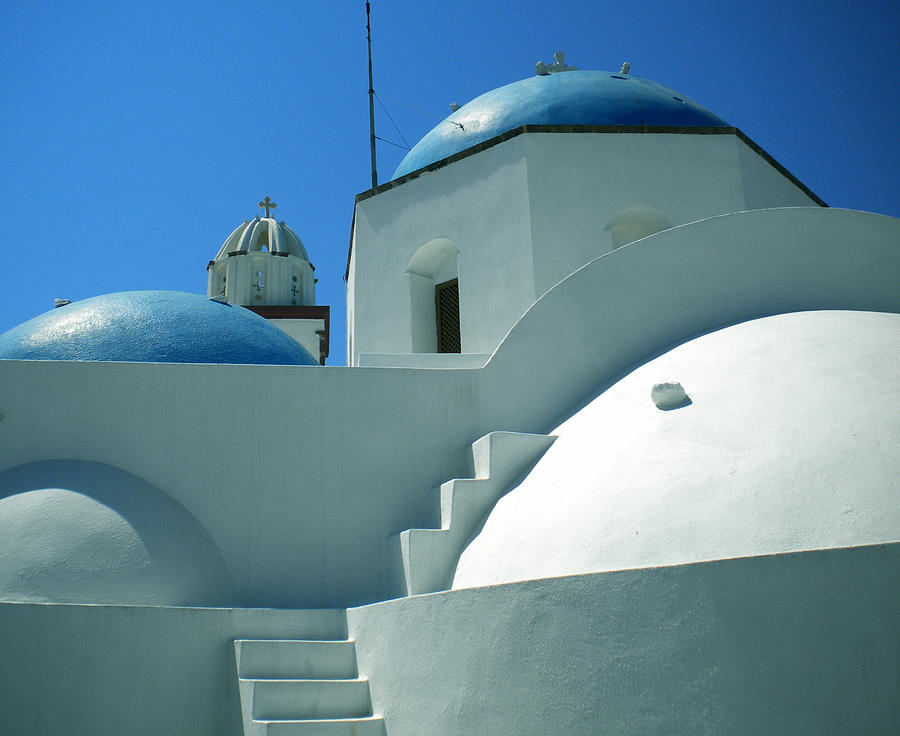 Santorini Church Greece Photograph by Colette V Hera Guggenheim