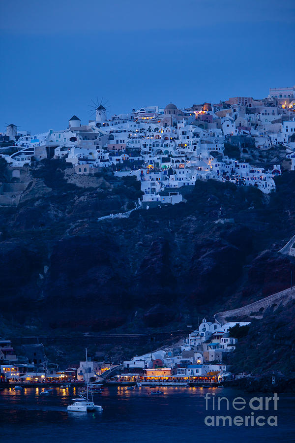Greek Photograph - Santorini Greece by Brian Jannsen