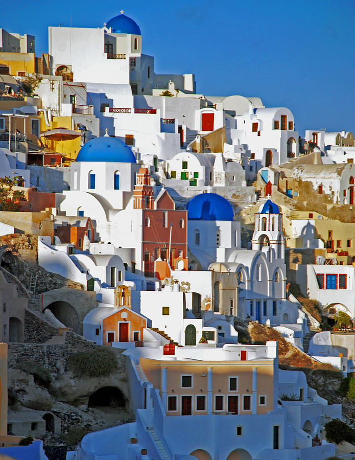 Santorini Hillside by Pristine Images Santorini Hillside by Pristine Images