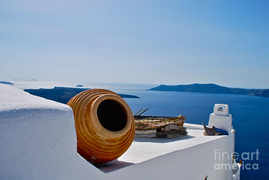 Santorini Island Photograph by Dorota Nowak