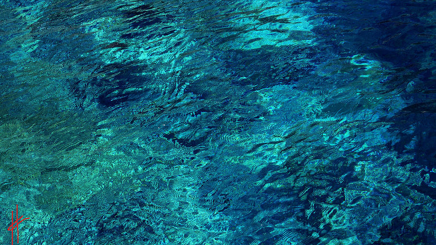 Santorini Island  Oceon Water  Photograph by Colette V Hera Guggenheim