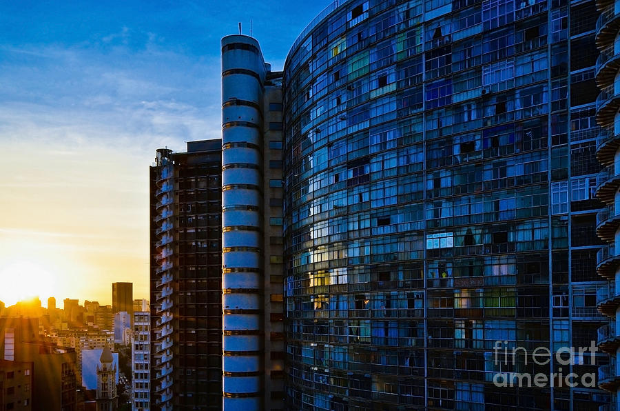 Sao Paulo - Brazil - Copan B Side Photograph by Carlos Alkmin