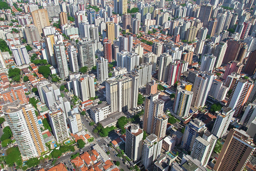 Sao Paulo City Photograph by Luoman