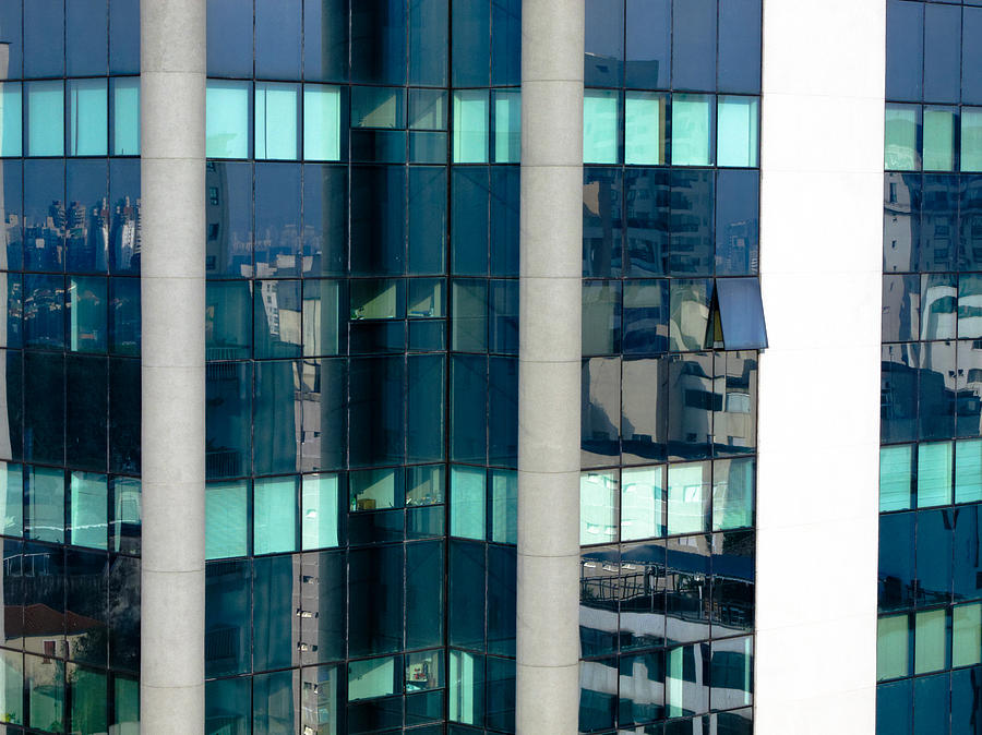 Sao Paulo Glass Building Photograph