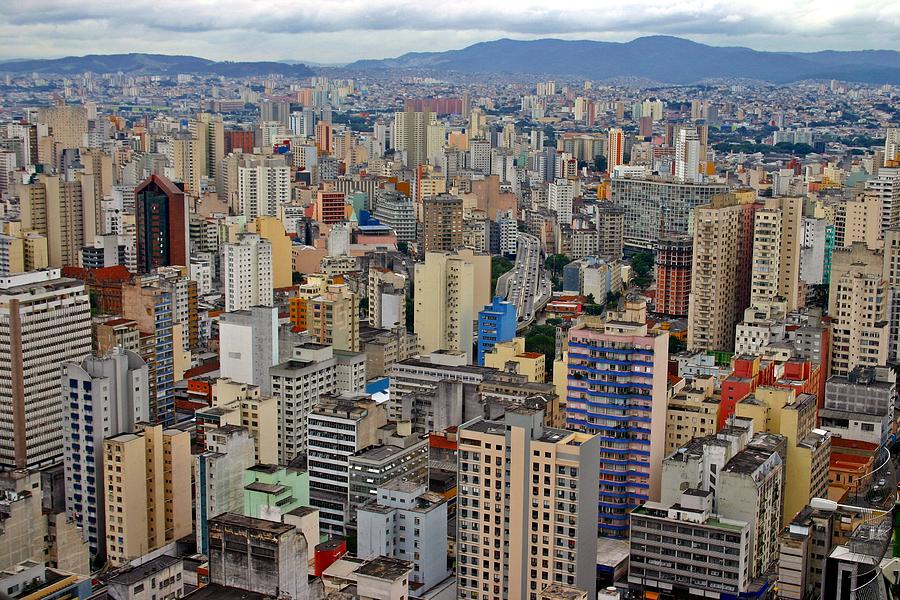Sao Paulo Photograph by Henry Kowalski