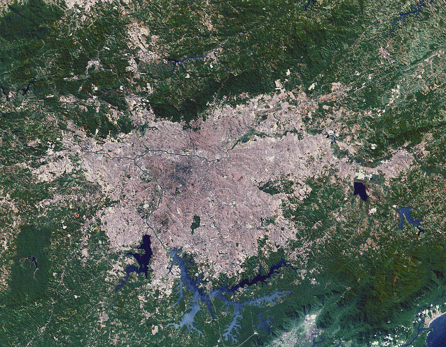 Sao Paulo Photograph by Science Photo Library Sao Paulo Photograph by Science Photo Library