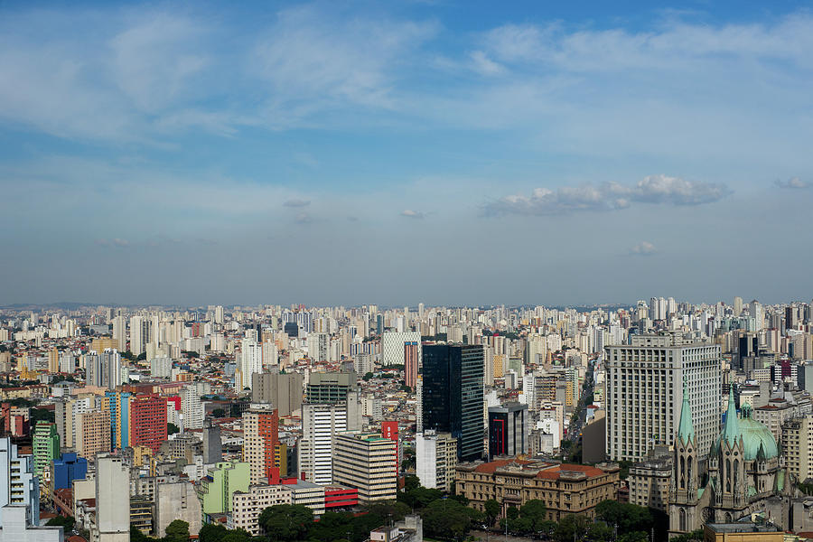 Sao Paulo Skyline By Cqueiroz