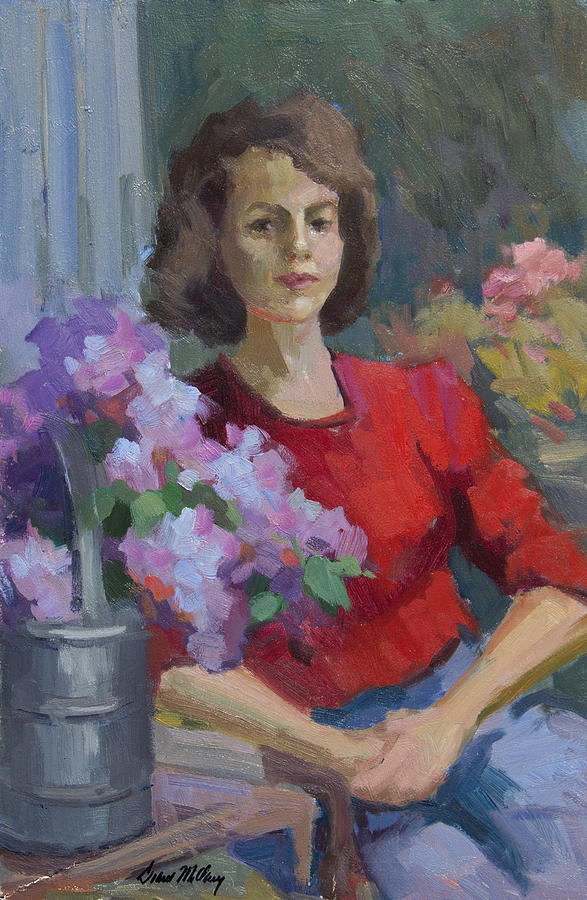 Sarah Painting by Diane McClary