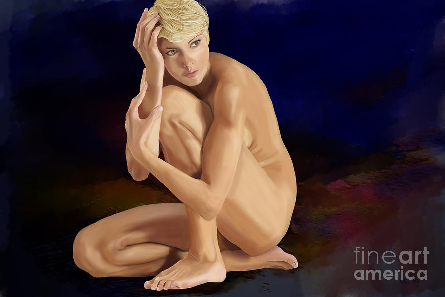 Nude Painting - Sarah Smile by Sydne Archambault