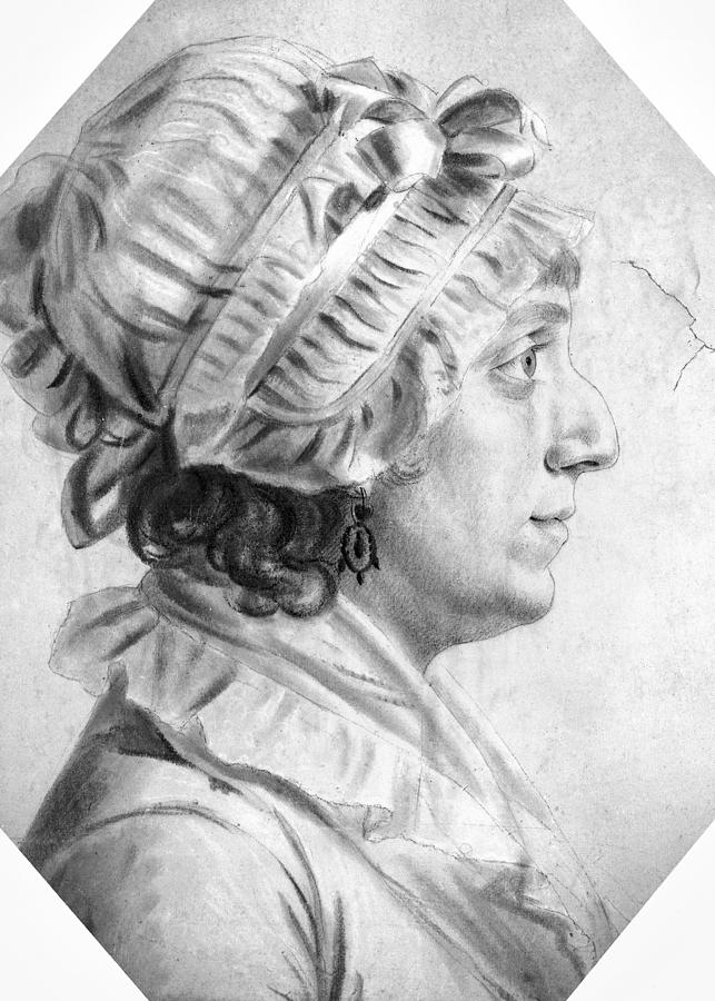 Portrait Drawing - Sarah Tayloe Washington (1765-1835) by Granger