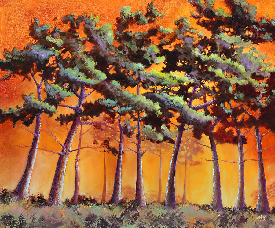 Sardis Pines Painting