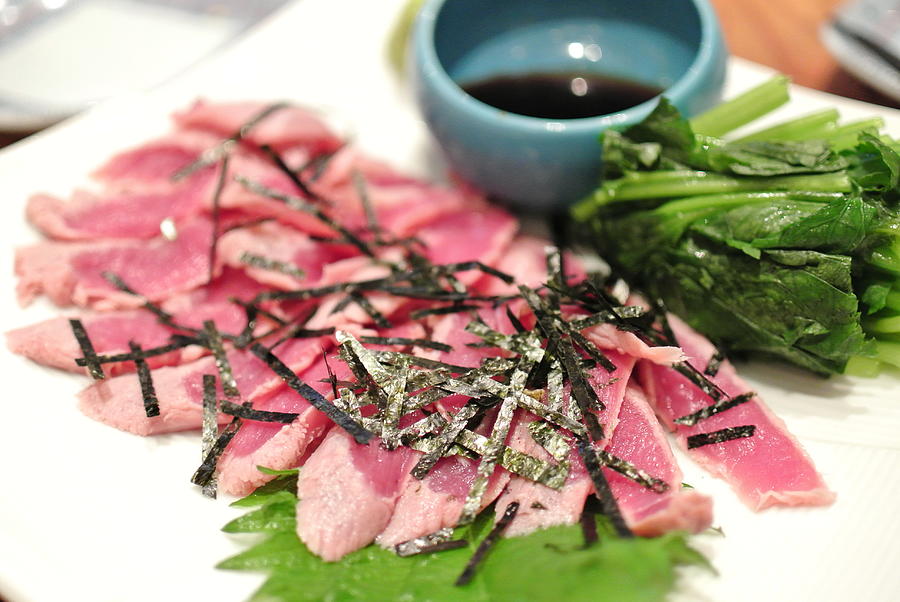 Sashimi Of Duck From Kyoto Photograph by D3 plus D.naruse @ Japan