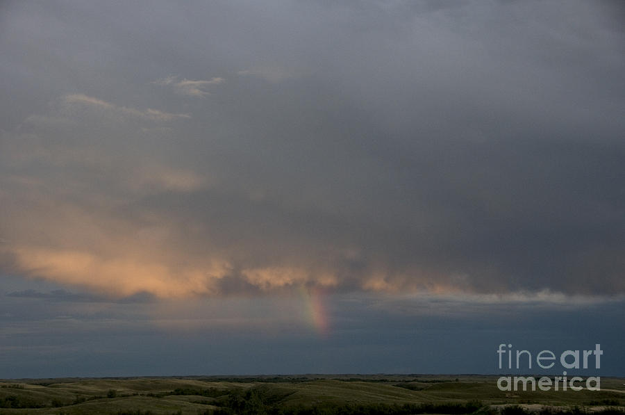 Nature Photograph - Saskatchewan Rainbow by Mark Newman