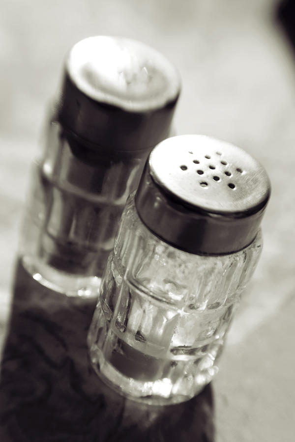 Sat and Pepper Shaker Photograph by Matthew Pace