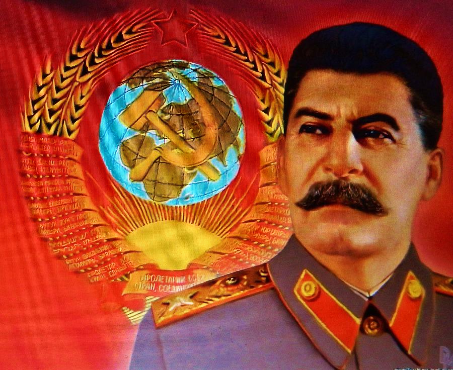 Satanic Joseph Stalin by Gunter Hortz