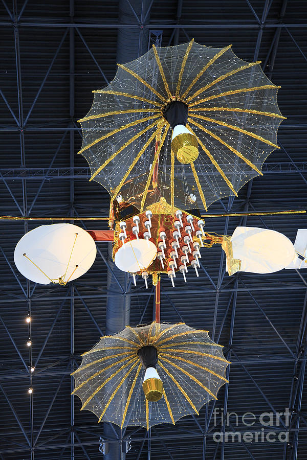 Satellite at the Udvar Hazy Air and Space Museum Photograph by William Kuta