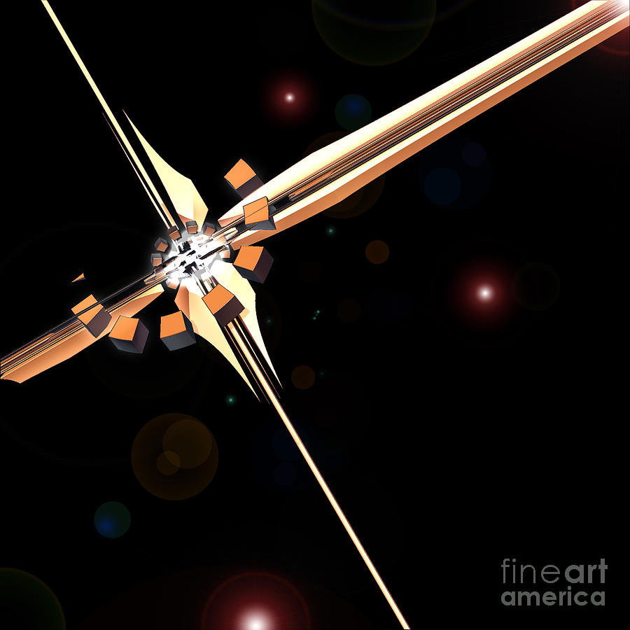 Satellite by jammer and jrr Digital Art by First Star Art
