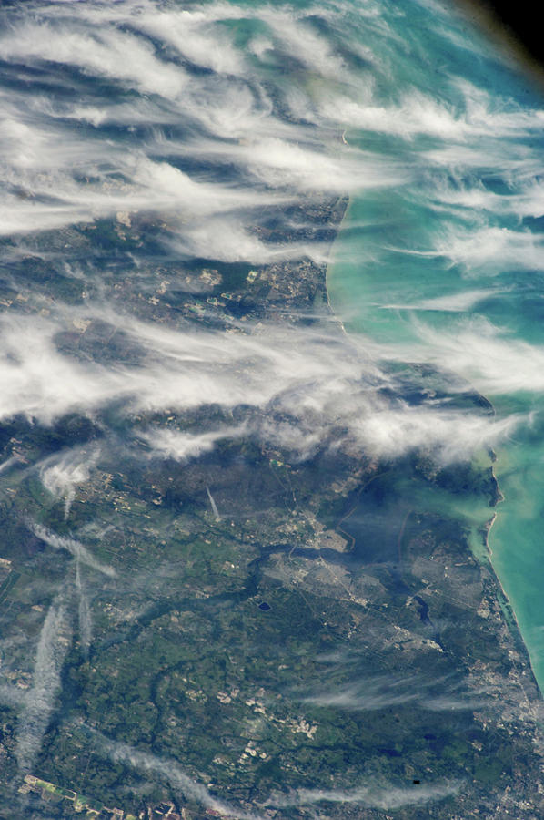 Satellite View Of Ponte Vedra Beach Photograph by Panoramic Images