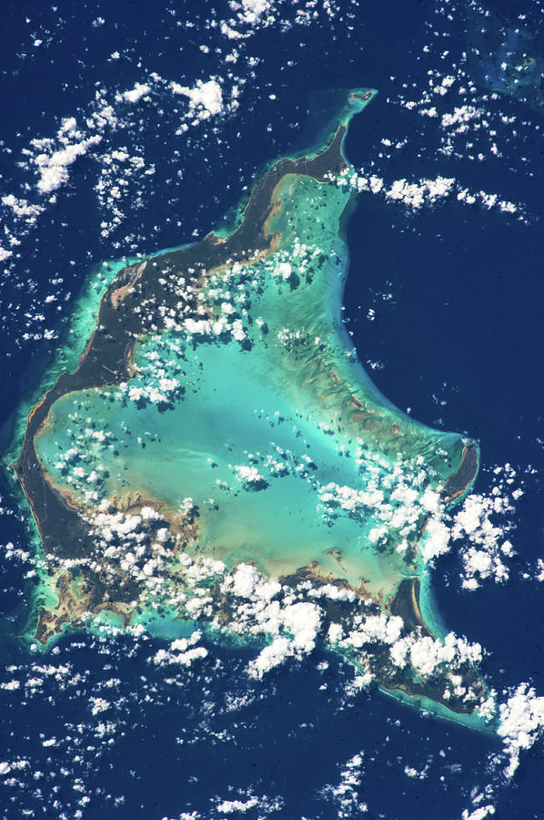 Satellite View Of Turks And Caicos Photograph by Panoramic Images