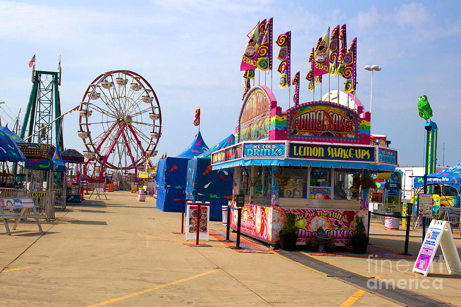 Saturated Colors of the Midway Photograph by Alan Look | Fine Art America