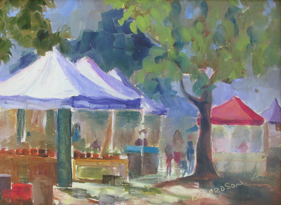 Saturday In The Park Painting by Susan Richardson