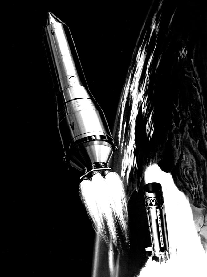 Saturn 1 Missile  Photograph by Retro Images Archive