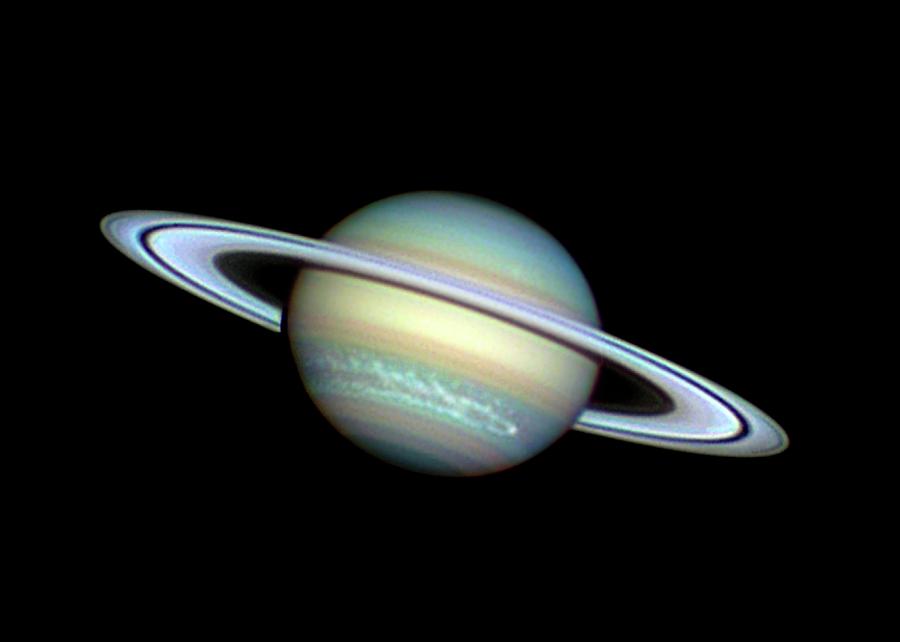 Кольца сатурна в телескоп реальные