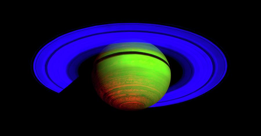 Saturn Photograph by Nasa/jpl/asi/university Of Arizona/science Photo Library