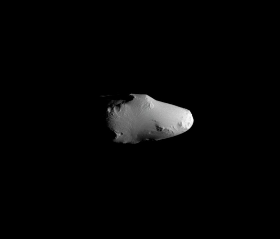 Saturnian Moon Calypso Photograph by Nasa/jpl/space Science Institute/science Photo Library