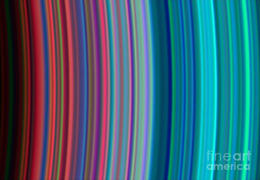 Saturns B And C Rings Photograph by Science Source