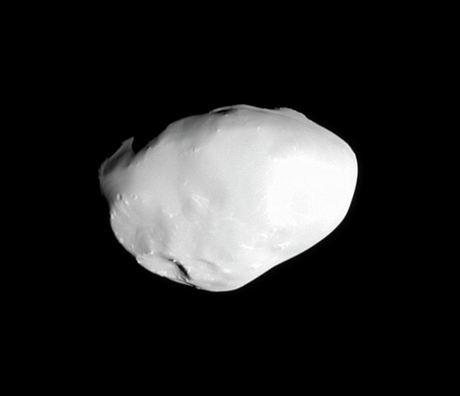 Saturns Moon Telesto Photograph by Nasa/jpl/space Science Institute/science Photo Library