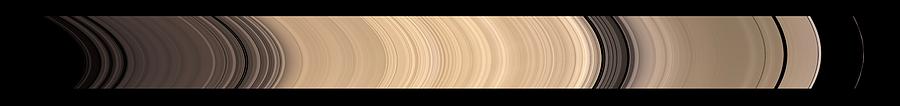 Saturns Rings Photograph by Nasa/jpl/space Science Institute/science Photo Library