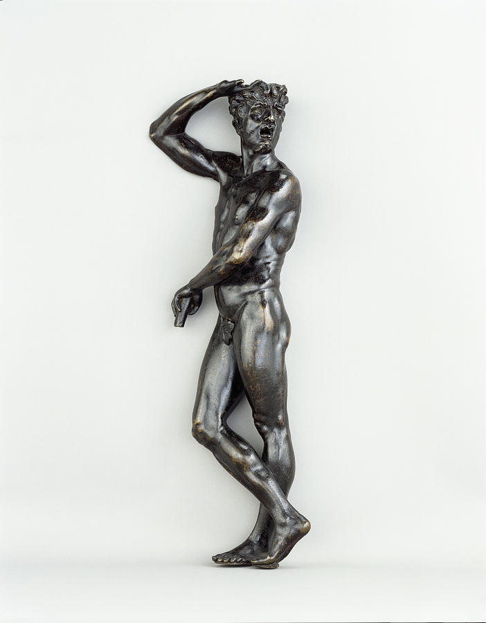 Satyr Drawing - Satyr After A Model By Benvenuto Cellini by Litz Collection