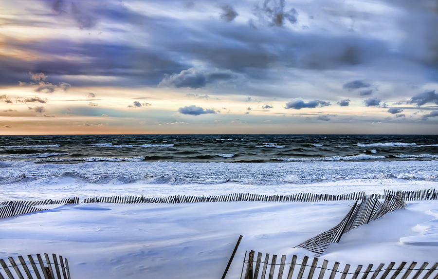 Lake Michigan Photograph - Saugatuck Skies  by Evie Carrier