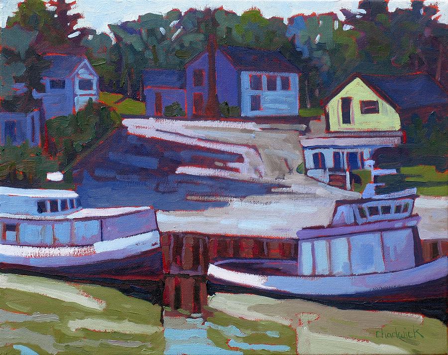 Saugeen Fleet Painting by Phil Chadwick