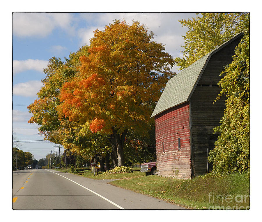 Saunders Settlement Fall Color Photograph by James Neiss Pixels