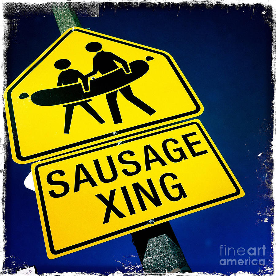 Sausage Crossing Photograph by Nina Prommer