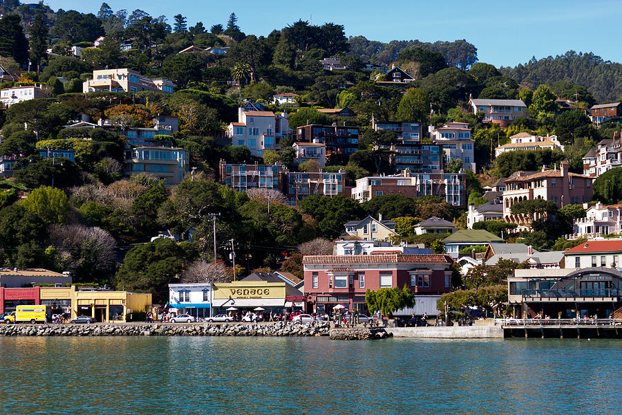 Sausalito Hillside Photograph by Bernard Barcos Fine Art America