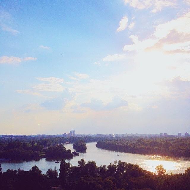 Sava&danube:  A Tale Of Two Rivers Photograph by Maria Navarrete