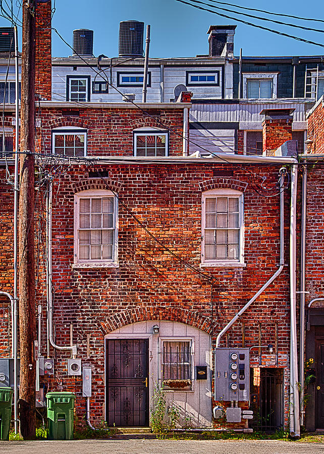 Savannah Alley Architecture Photograph by Priscilla Burgers