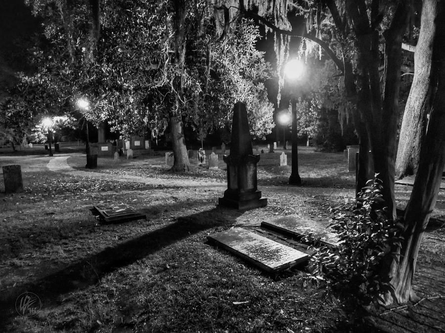 Halloween Photograph - Savannah - Bonaventure Cemetery 002 by Lance Vaughn