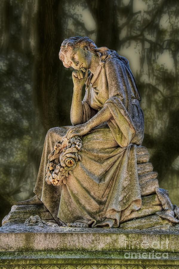 Savannah Bonaventure Cemetery Photograph by Henry Kowalski