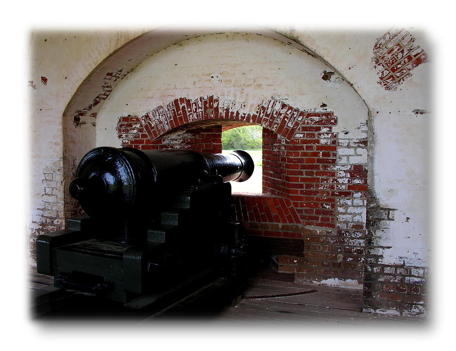 Savannah Fort Pulaski Canon Photograph by Jacqueline M Lewis