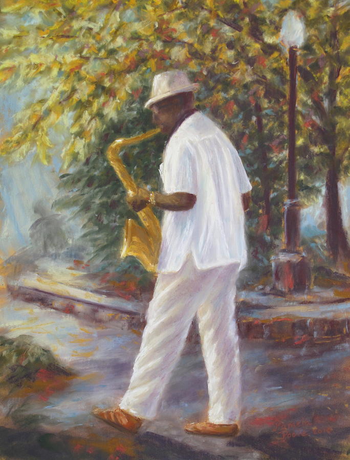 Savannah Jazz Painting by Pamela Poole