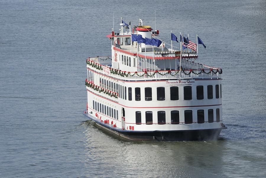 Savannah River Queen from above Photograph by Bradford Martin