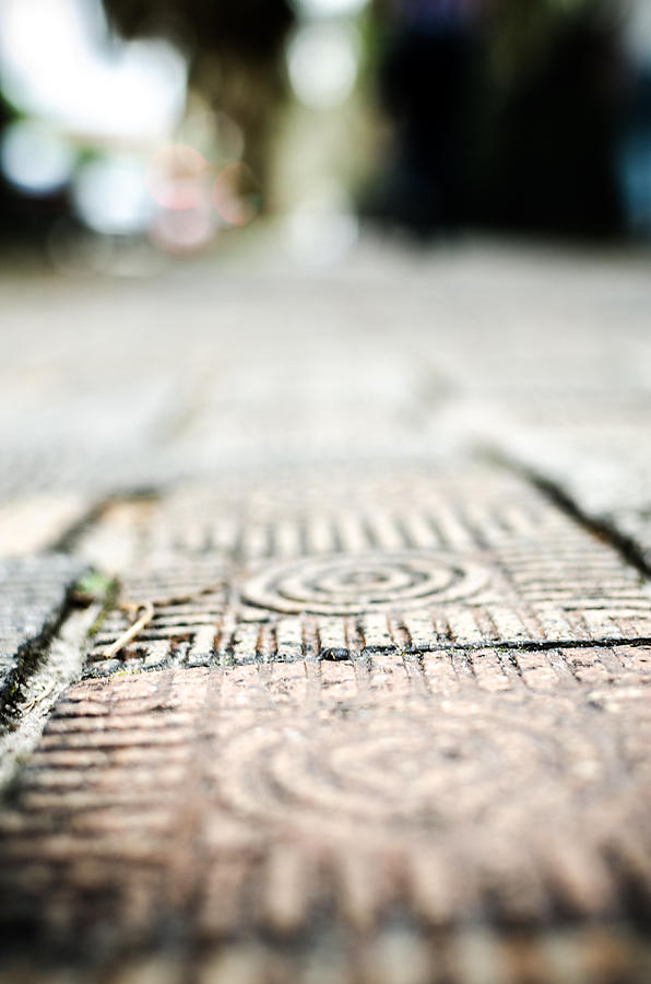 Savannah Sidewalk Bricks Photograph by Anthony Doudt