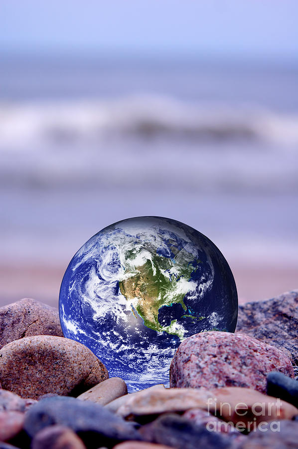 Save the Earth Photograph by Michal Bednarek