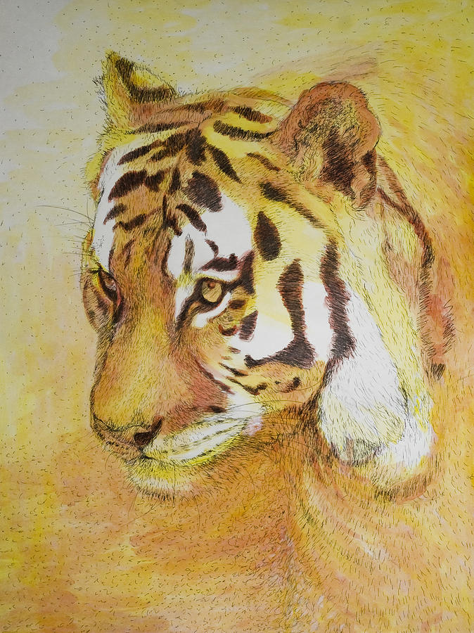Save The Tiger Painting